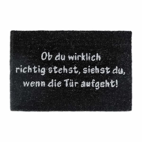 Dørmåtte kokos SPRUCH