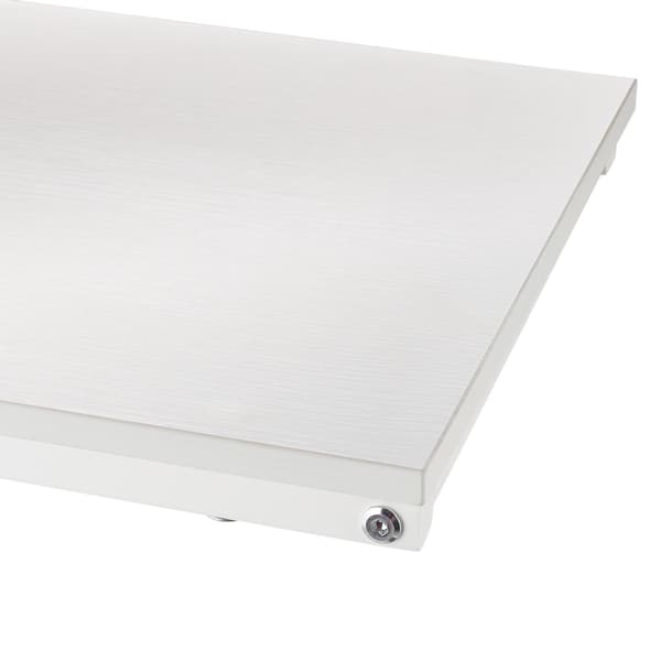 C-formet sidebord hvid