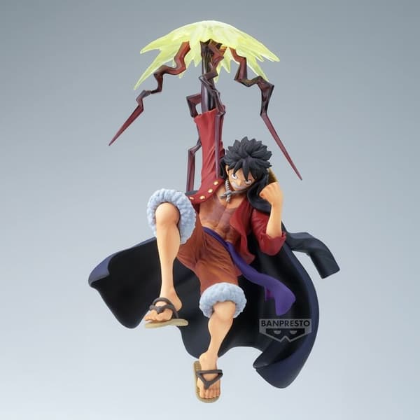 One Piece Monkey D Luffy Battle Record -figuuri, 15 cm pitkä