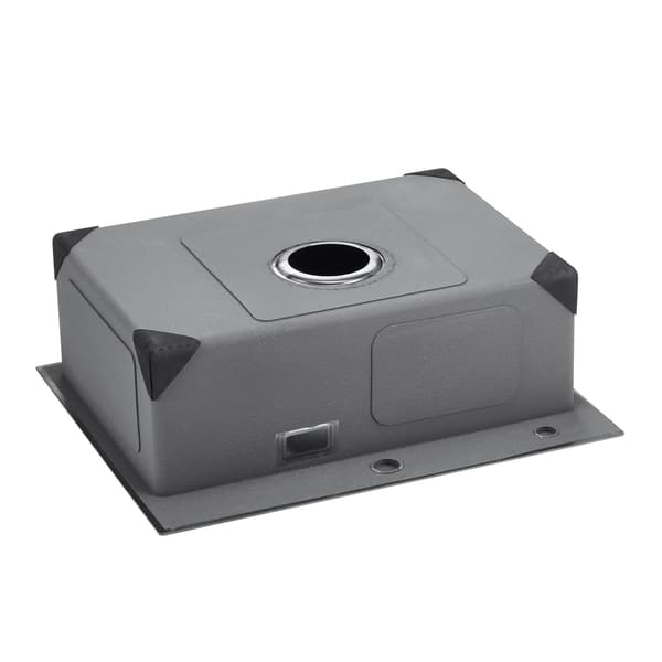55 cm topmonteret køkkenvask arbejdsstation, 304 rustfrit stål, sort