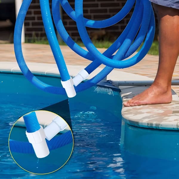 Poolslang 32 mm – Flexibel, UV- och klorresistent