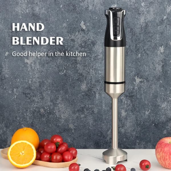 Royalty Line RL ESTM800BLK: Kraftig sort stavblender til smoothies og supper