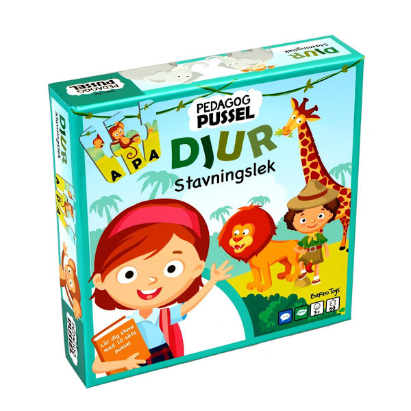 Barbo Educator Puzzle Animal Spelling Game (SE)
