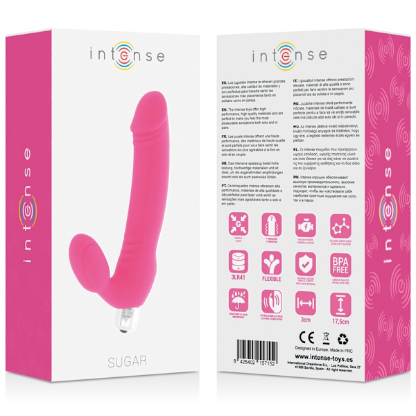 Intense - Sugar Seven Speeds Silikone Fushsia