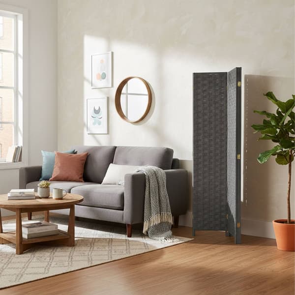 8-panels rumdeler, foldbar skærm