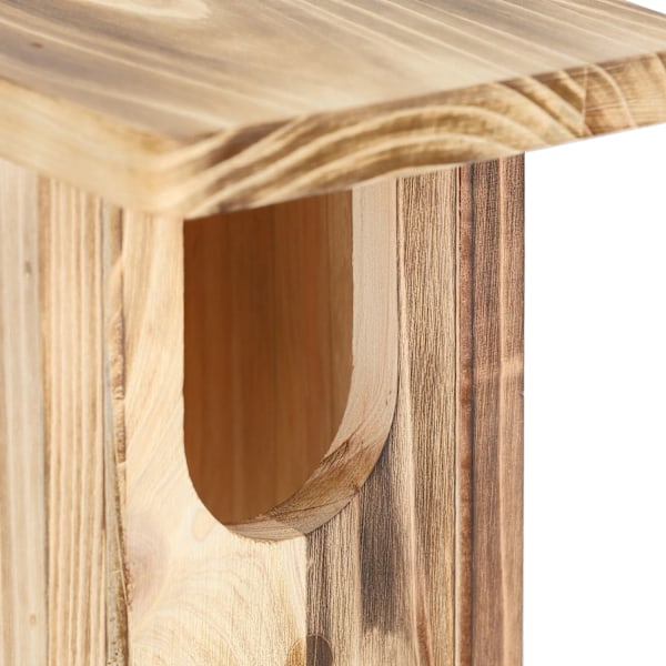 Nestbox Flamed Semi Cavity Breeder