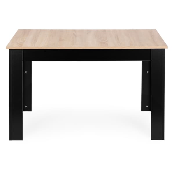 Ruokapöytä 4 hengelle, 120x80 cm, MDF-levy, melamiini