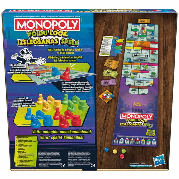 Monopol Boardgame Knockout (på estisk og lettisk sprog.)