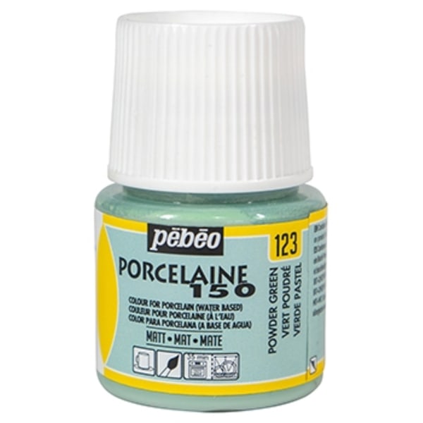 Pebeo Porcelaine 150 45 ml. - 123 Powder Green