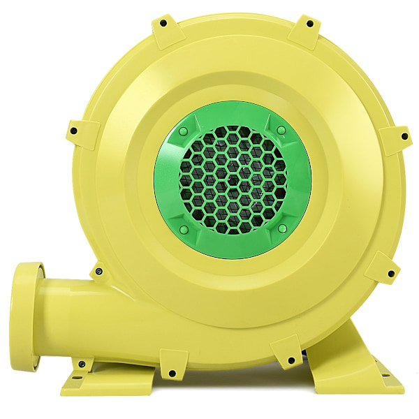 680W Blæser Turbo Ventilator Radial Ventilator Udsugningsventilator Radial Blæser Luftblæser Gul