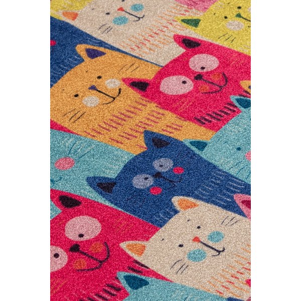 Bathmat Meow Djt - Farverig