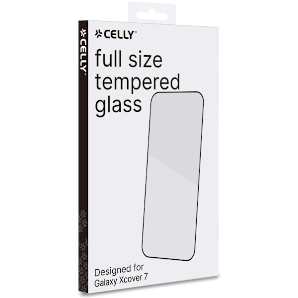 Fuldt glas skærmbeskytter Galaxy XCover 7 i hærdet glas