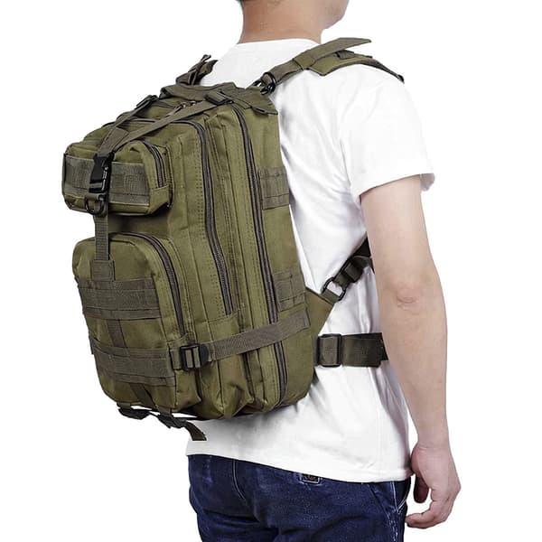 XL militær rygsæk, grøn