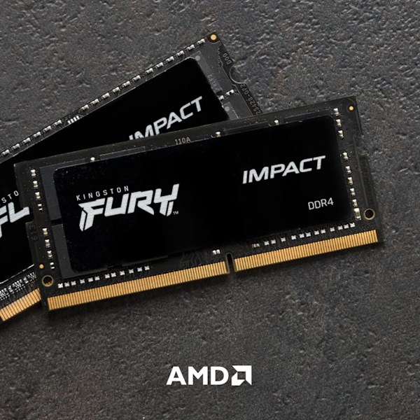 Kingston FURY Impact DDR4 3200 MHz SO-DIMM CL20 32 Gt - muistimoduli