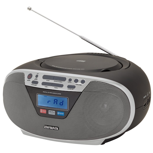 Radio CD-soittimella ja Bluetooth Silver