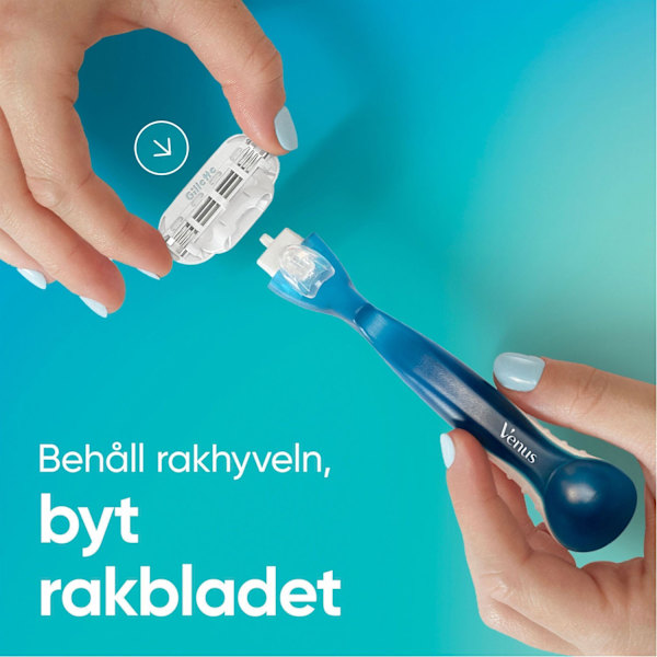 Partakoneen terät Smooth 8kpl