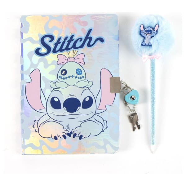 Disney Stitch -päiväkirja + kynä
