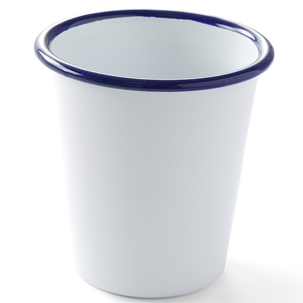 Vit emaljerad mugg 300ml Hendi 621325
