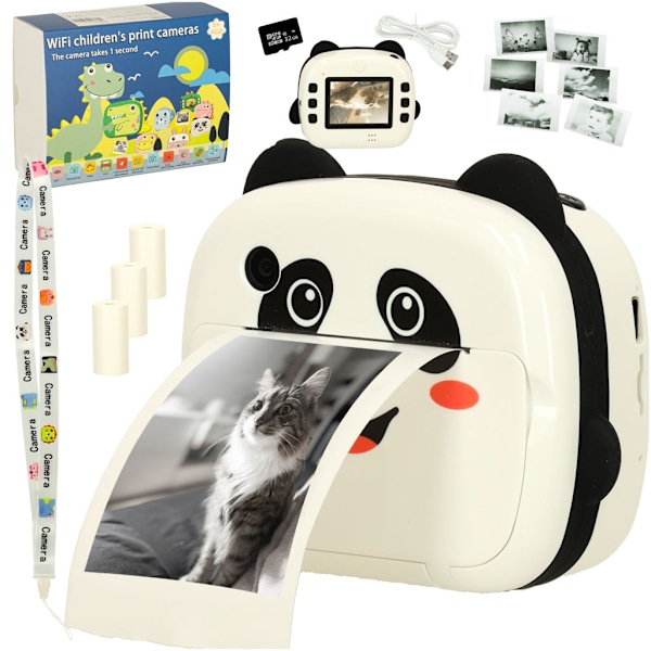 Instant panda kamera til børn