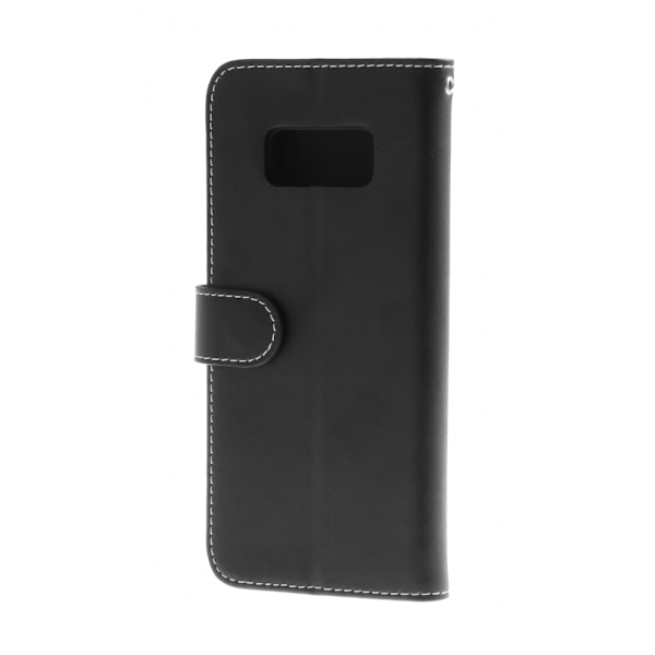 Insmat Exclusive Flip Case - lompakkokotelo, Samsung Galaxy S8, musta