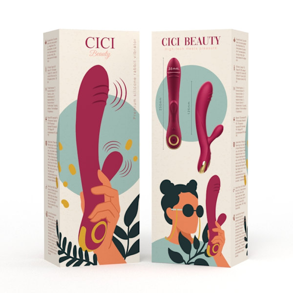 Cici Beauty - Premium silikoni Rabbit Vibrator