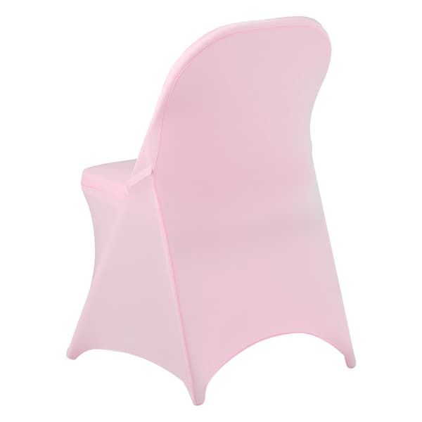 Stolsöverdrag, 50-pack rosa stretchspandexöverdrag