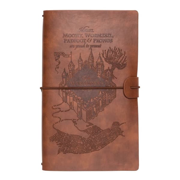 Marauder Map Travel Notebook för Harry Potter-fans