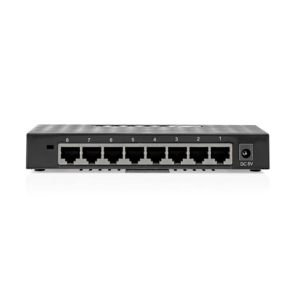 Verkkokytkin | Langallinen nopeus: Gigabit | Ethernet-porttien lukumäärä: 8