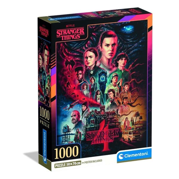 Stranger Things 1000-bitars pussel för fans och samlare