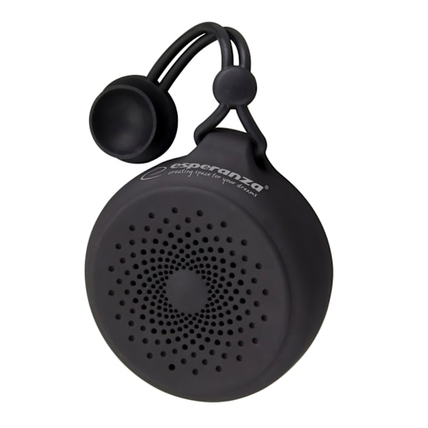 Esperanza Bluetooth-högtalare Vattentät Monsoon Svart