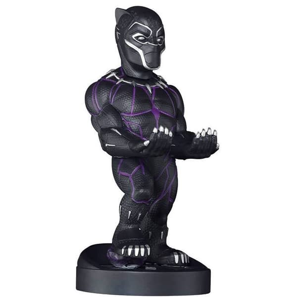 Black Panther figur spændebeslag, 21 cm Cable Guy Display