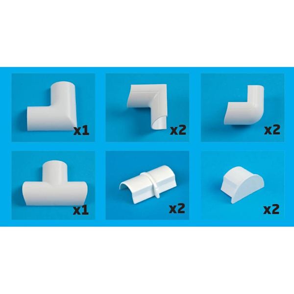 D-LINE Adapter Kit 20x10mm Vit