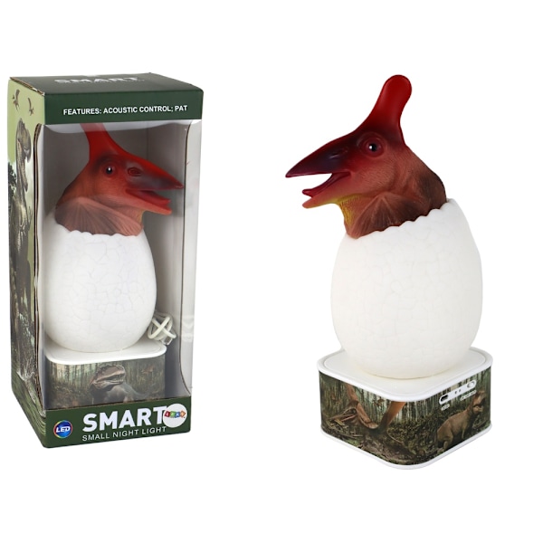 Pterosaur Egg Lamp: LED Natlys med USB & Touch Control