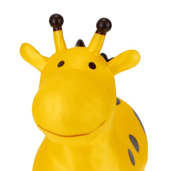 Hoppande djur Giraff