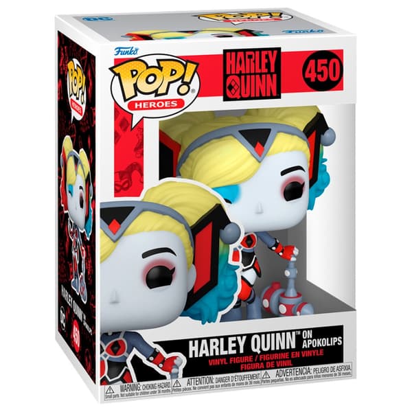 Harley Quinn Apokolips POP-figur, samlerlegetøj, 4-tommer