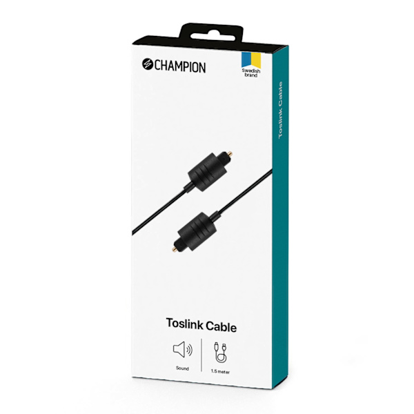 Optisk Toslink kabel 1,5m