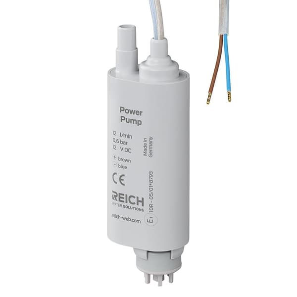 Dränkbar vattenpump 12V, 12L, backventil