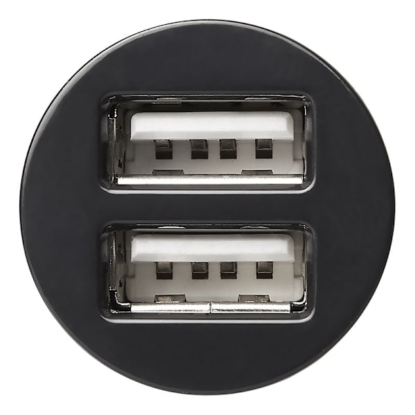 2-suuntainen USB-laturi mini tyyppi A 12V/24V 3100mA läpipainopakkauksessa