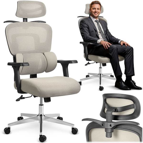 Sofotel Talin Micro Mesh -toimistotuoli - harmaa