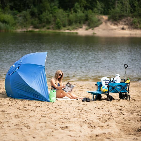 Strandparaply XL – 220 cm, UV-skydd