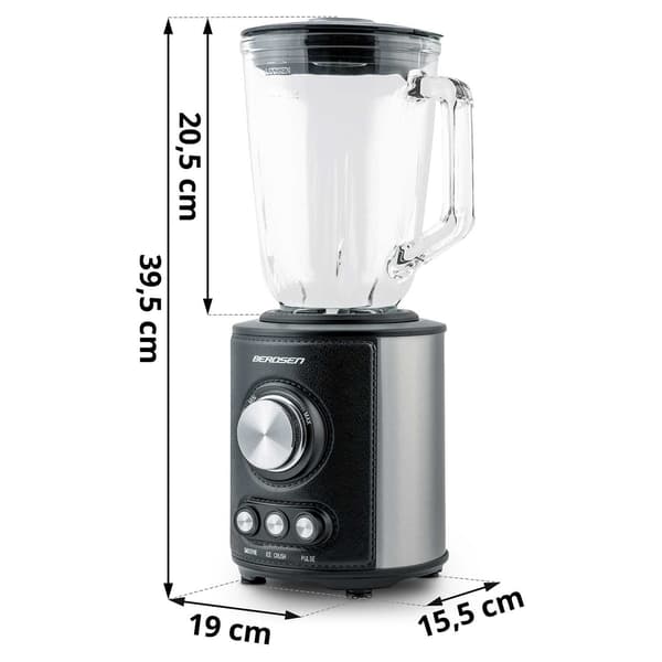 Tehokas tehosekoitin 800W Berdsen BD-751, musta