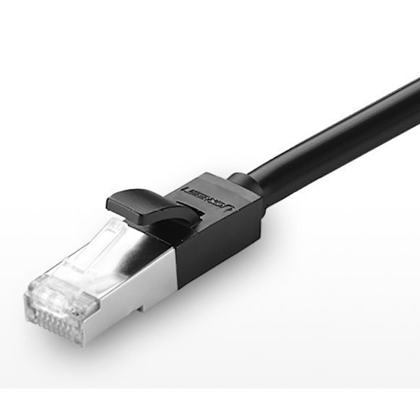 Forlængerkabel til FTP Ethernet parsnoet kabel RJ45 Cat 6 1000 Mbps 2m sort