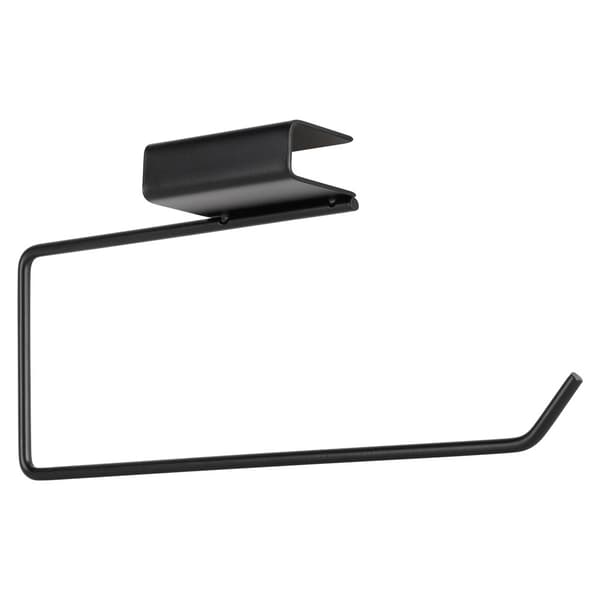 Sort metalpapirholder, 30x4,5x13 cm