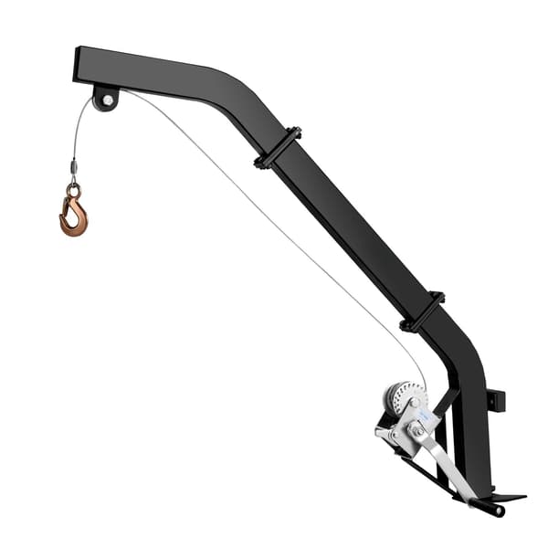 Trädmonterad hjortlyft, 165 kg handvinsch, spärrem