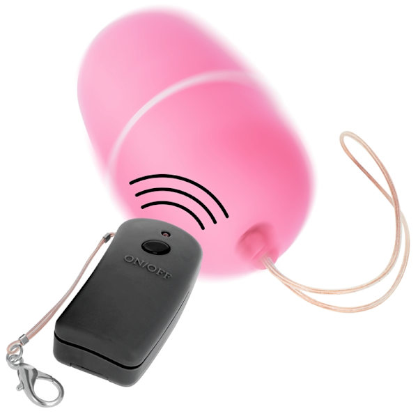Online - Fjärrstyrd Vibrerande Ägg Rosa