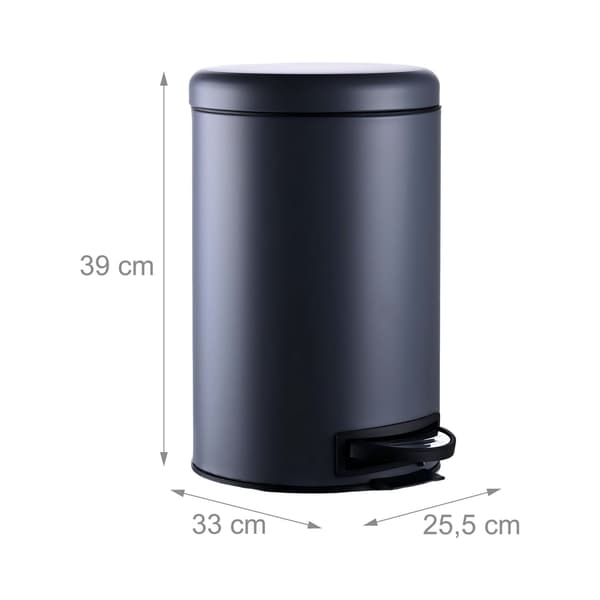 12L Step Bin med indvendig spand – Soft-Close, håndfri