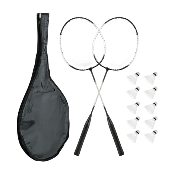 Badmintonset med väska