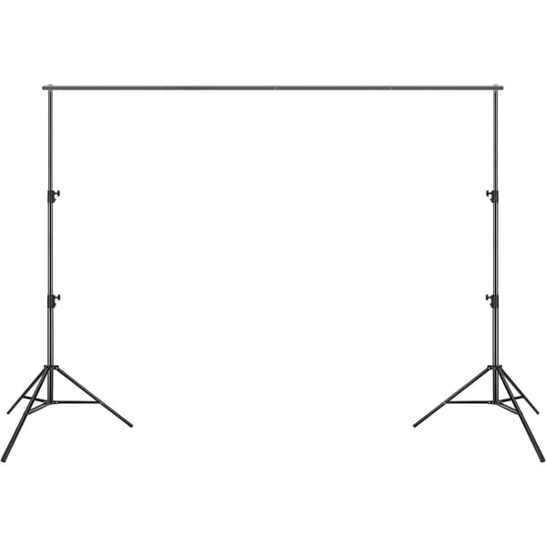 Fotobaggrundsstativ 3,6 x 3,2 m, 6 klemmer, taske