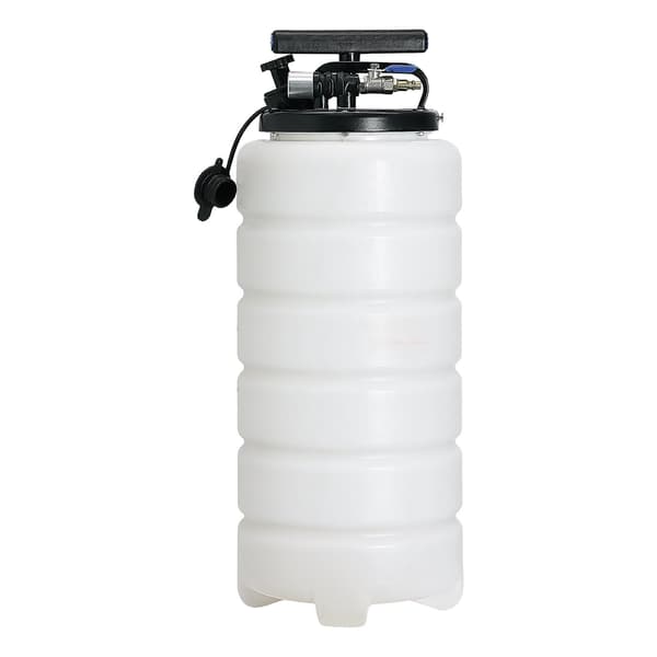 Væskeudtrækker 4 gallon, pneumatisk og manuel, slange