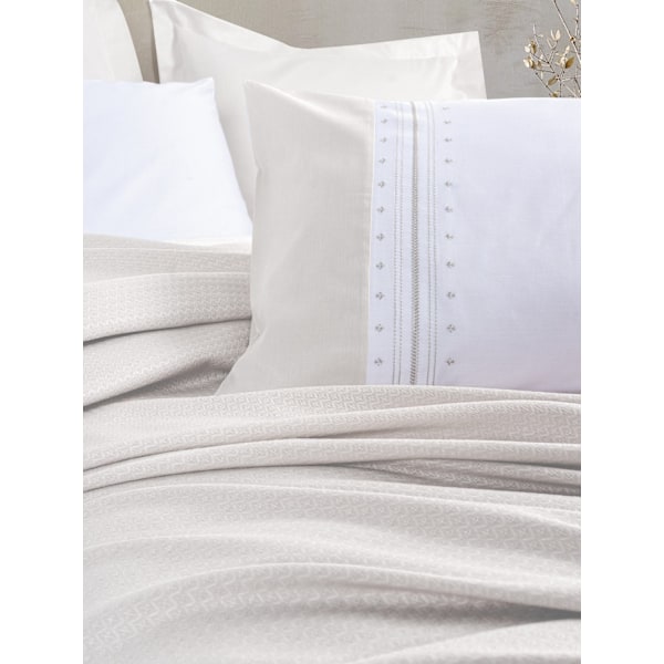Double Pique Set Chaste - Stone